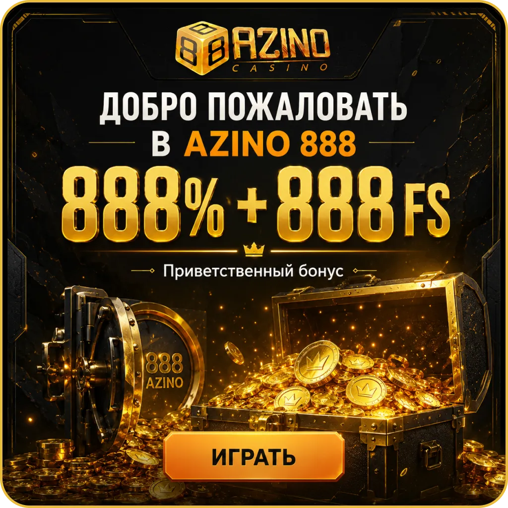 Приветственный бонус Azino888